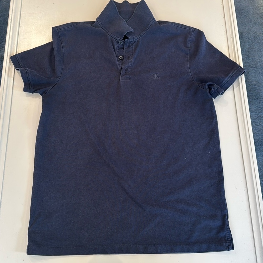 Calvin Klein polo t shirt blue